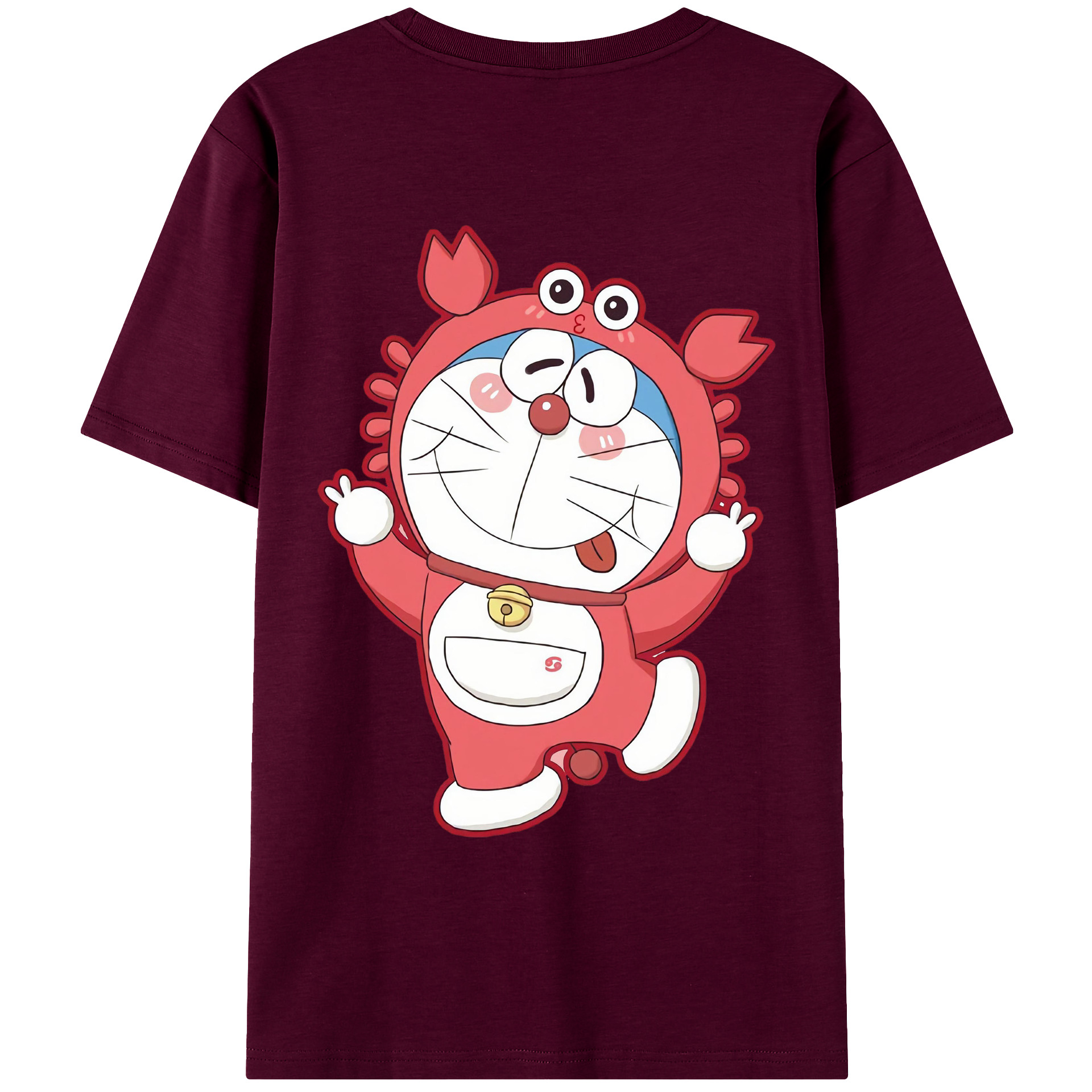 （画像用） ドラえもん Doraemon レディース半袖Tシャツ(バックプリント)